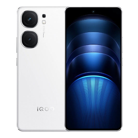 vivo iQOO Neo9S Pro+, 12GB+256GB, Face ID & Ultrasonic 3D Fingerprint Identification, 6.78 inch Android 14 OriginOS 4 Snapdragon 8 Gen 3 Octa Core 2.63GHz, OTG, NFC, Network: 5G, Support Google Play (White) - vivo by vivo | Online Shopping UK | buy2fix