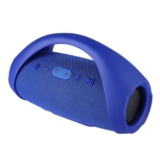 BOOMS BOX3 MINI E10 Splash-proof Portable Bluetooth Stereo Speaker Built-in Mic (Blue) - Desktop Speaker by buy2fix | Online Shopping UK | buy2fix