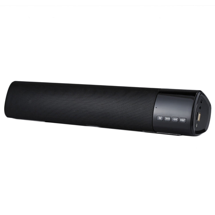 B28S New Big Bluetooth V3.0+EDR Stereo Speaker with LCD Display, Built-in MIC, Support Hands-free Calls & TF Card & AUX IN, Bluetooth Distance: 10m(Black) - Desktop Speaker by buy2fix | Online Shopping UK | buy2fix