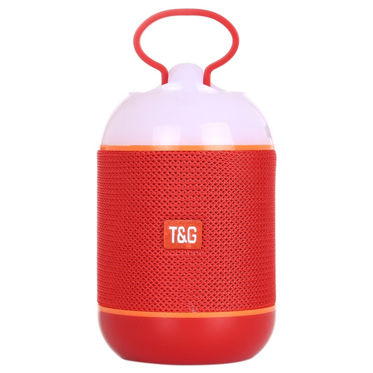 T&G TG605 Portable Stereo Wireless Bluetooth V5.0 Speaker, Built-in Mic, Support Hands-free Calls & TF Card & U Disk & AUX Audio & FM(Red) - Desktop Speaker by T&G | Online Shopping UK | buy2fix