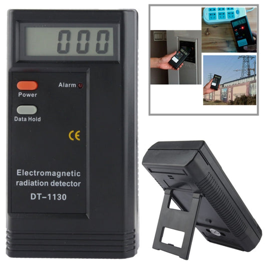 Electromagnetic Radiation Detector EMF Meter Tester(Black) - Radiation Detector by buy2fix | Online Shopping UK | buy2fix