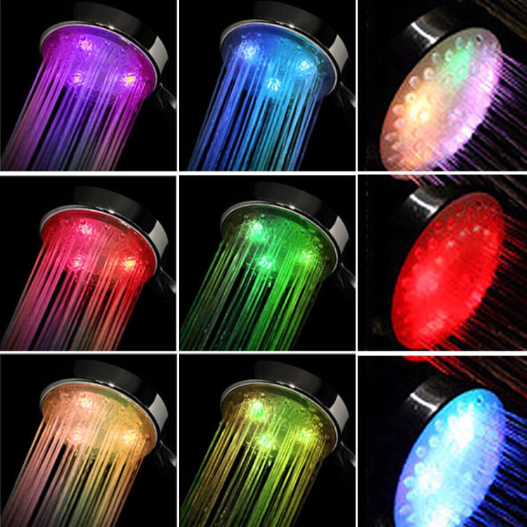 ENKAY RC-9816 Jump Change Seven Colors 5-LED Shower Head ,No Battery - Shower Head by buy2fix | Online Shopping UK | buy2fix