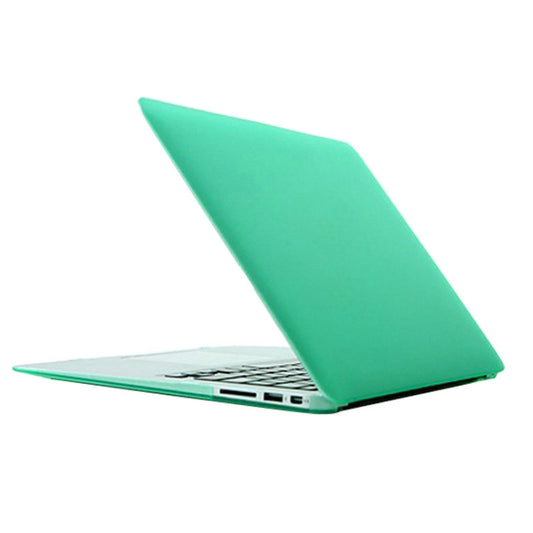 For Macbook Air 11.6 inch Frosted Hard Plastic Protection Case(Green) - MacBook Air Cases by buy2fix | Online Shopping UK | buy2fix