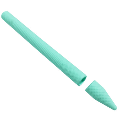 Stylus Pen Silica Gel Protective Case for Microsoft Surface Pro 5 / 6 (Mint Green) - Pencil Accessories by buy2fix | Online Shopping UK | buy2fix