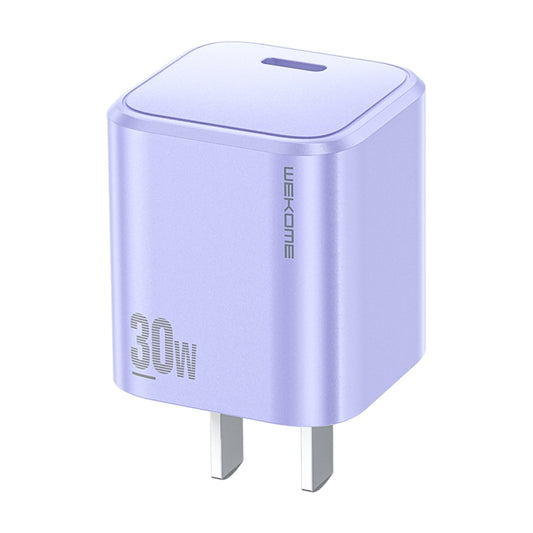 WK WP-U151 30W Powerful Series PD Fast Charger, Specification:CN Plug(Purple) - USB Charger by WK | Online Shopping UK | buy2fix