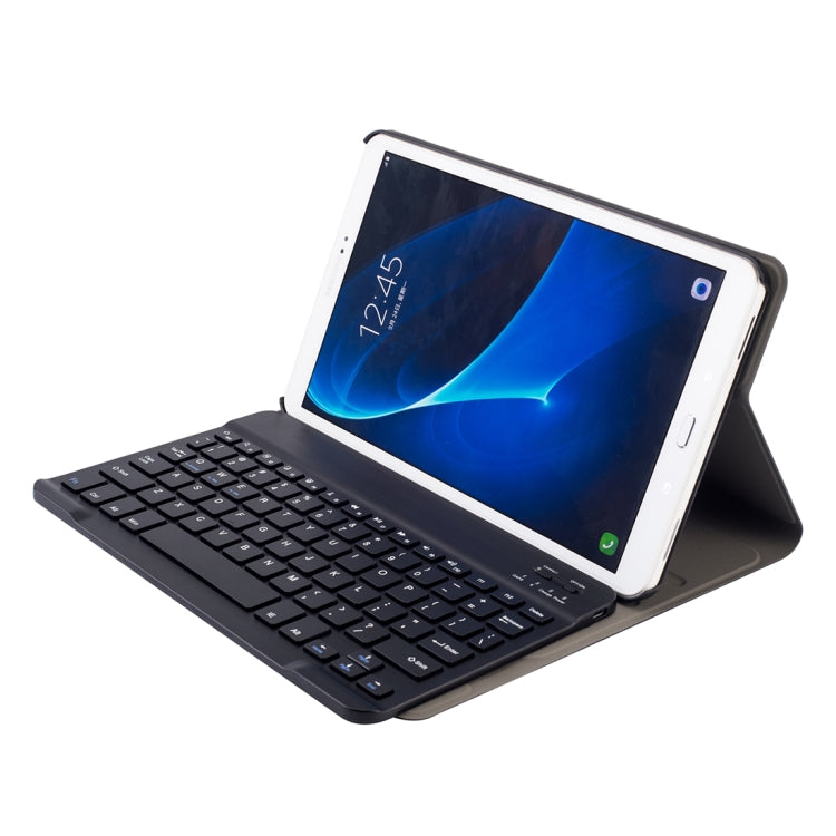 DY580 For Galaxy Tab A 10.1 T580 / T585 Detachable Plastic Bluetooth Keyboard Leather Tablet Case with Holder (Black) - Samsung Keyboard by buy2fix | Online Shopping UK | buy2fix