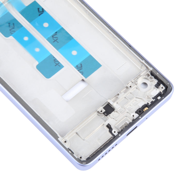 For Xiaomi Poco M6 Pro 4G Original Front Housing LCD Frame Bezel Plate (Purple) - LCD Related Parts by buy2fix | Online Shopping UK | buy2fix