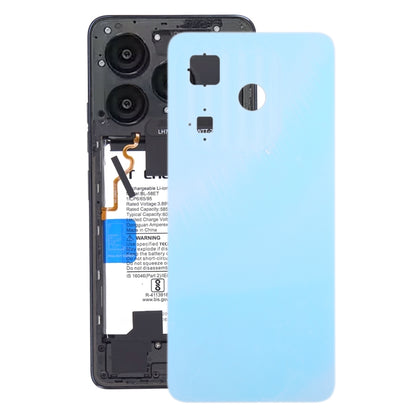 For itel P55 Original Battery Back Cover(Blue) -  by buy2fix | Online Shopping UK | buy2fix