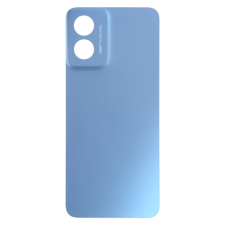 For Motorola Moto G Play 2024 Original Battery Back Cover(Blue) - Back Cover by buy2fix | Online Shopping UK | buy2fix