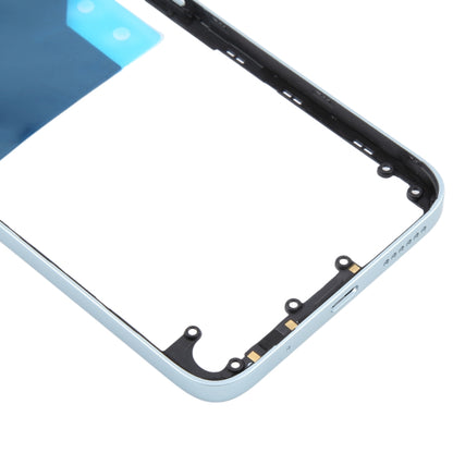 For Xiaomi Redmi 13 5G Original Middle Frame Bezel Plate (Blue) - Frame Bezel Plate by buy2fix | Online Shopping UK | buy2fix