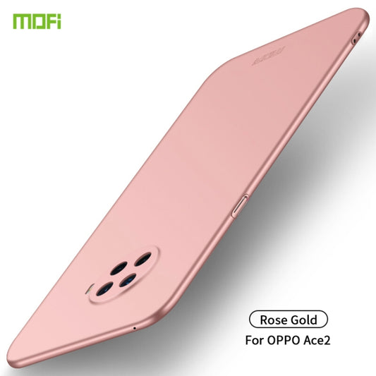 For OPPO Ace2 MOFI Frosted PC Ultra-thin Hard Case(Rose gold) - OPPO Cases by MOFI | Online Shopping UK | buy2fix