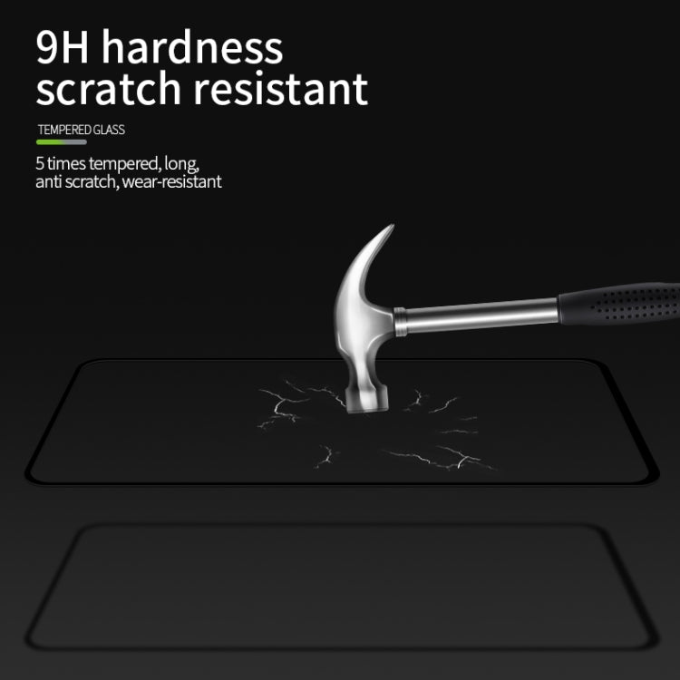 For Oneplus Nord MOFI 9H 2.5D Full Screen Tempered Glass Film(Black) - OnePlus Tempered Glass by MOFI | Online Shopping UK | buy2fix