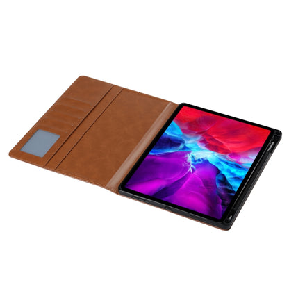 For iPad Air 11 2024 / Air 2022/2020 10.9 Knead Skin Texture Leather Tablet Case(Wine Red) - iPad Air (2022) / (2020) 10.9 Cases by buy2fix | Online Shopping UK | buy2fix