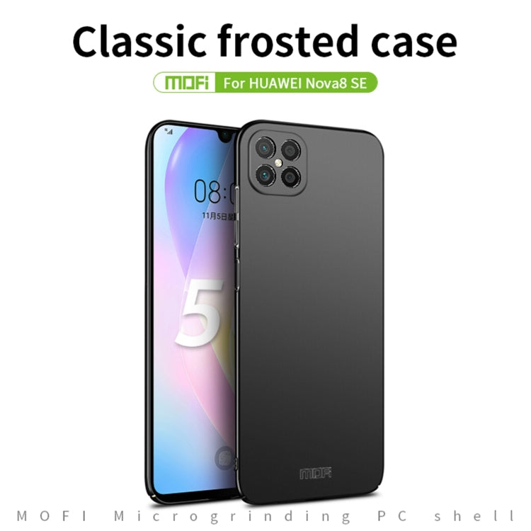 For Huawei nova 8 SE MOFI Frosted PC Ultra-thin Hard Case (Rose gold) - Huawei Cases by MOFI | Online Shopping UK | buy2fix