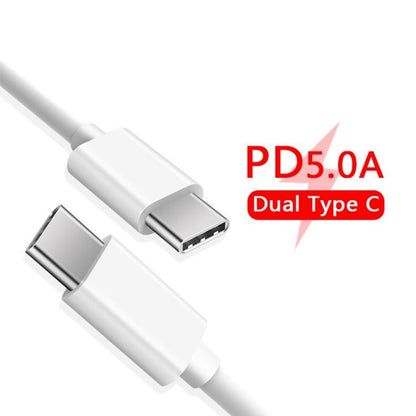 XJ-50 PD 120W 5A USB-C / Type-C to USB-C / Type-C Fast Charging Data Cable, Cable Length: 1m - USB-C & Type-C Cable by buy2fix | Online Shopping UK | buy2fix