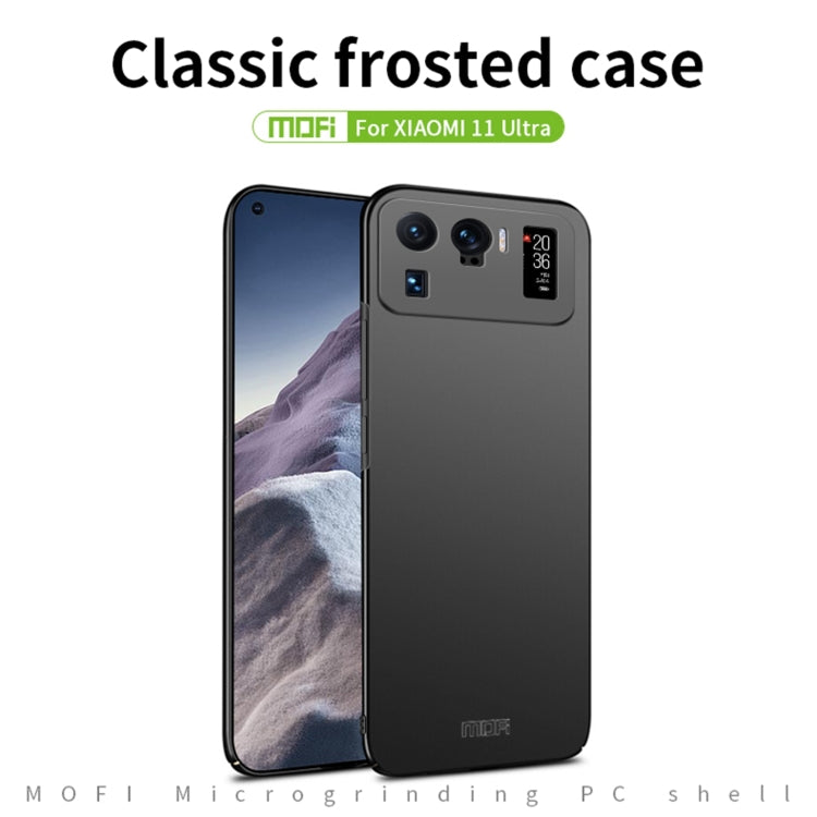 For Xiaomi Mi 11 Ultra MOFI Frosted PC Ultra-thin Hard Case(Red) - Xiaomi Cases by MOFI | Online Shopping UK | buy2fix