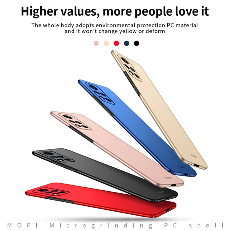 For Honor V40 MOFI Frosted PC Ultra-thin Hard Case(Red) - Honor Cases by MOFI | Online Shopping UK | buy2fix