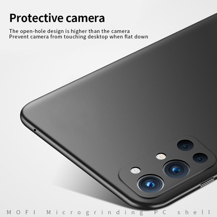 For OnePlus 9R MOFI Frosted PC Ultra-thin Hard Case(Gold) - OnePlus Cases by MOFI | Online Shopping UK | buy2fix