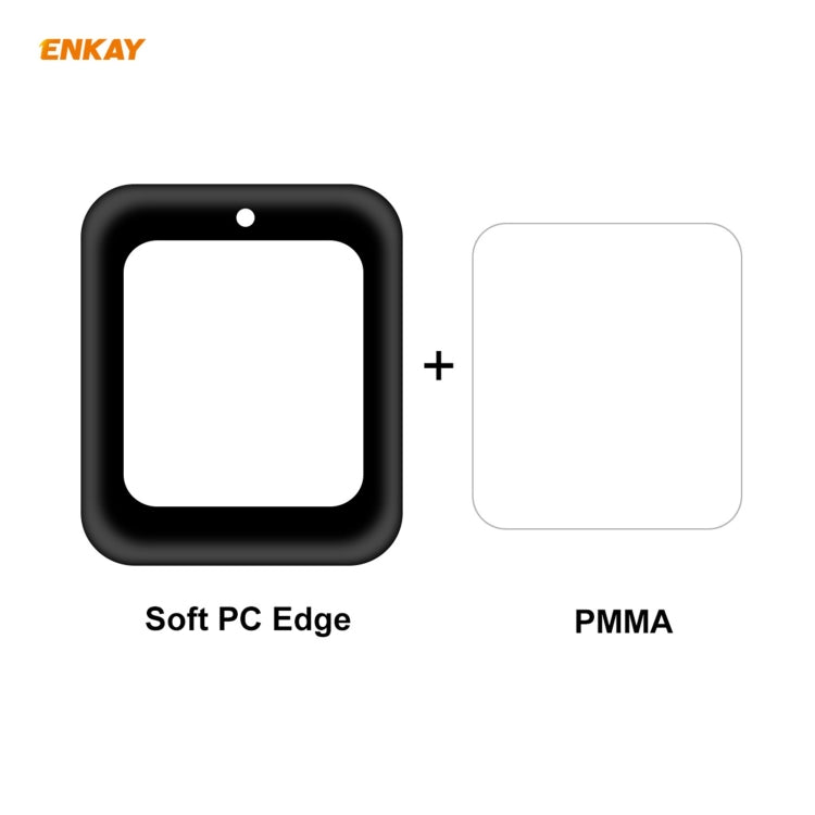 For Redmi Watch 5 PCS ENKAY Hat-Prince 3D Full Screen Soft PC Edge + PMMA HD Screen Protector Film - Screen Protector by ENKAY | Online Shopping UK | buy2fix