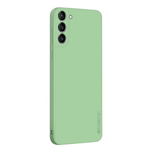 For Samsung Galaxy S21 5G PINWUYO Touching Series Liquid Silicone TPU Shockproof Case(Green) -  by PINWUYO | Online Shopping UK | buy2fix