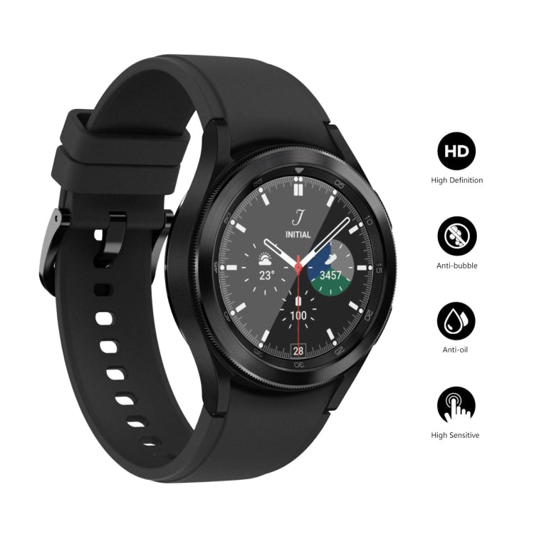 1 PCS For Samsung Galaxy Watch4 Classic 42mm ENKAY Hat-Prince Full Screen Coverage Without Warping Edge TPU Soft Film - Screen Protector by ENKAY | Online Shopping UK | buy2fix