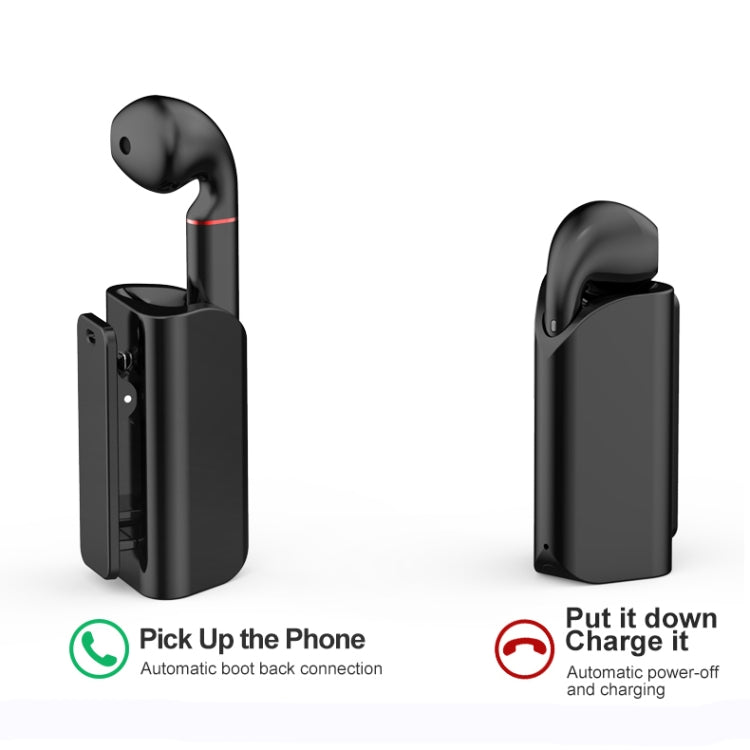 K60 Mini Business Wireless Bluetooth Earphone Car Driving Hands-free Headset with Mic(Black) - Bluetooth Earphone by buy2fix | Online Shopping UK | buy2fix