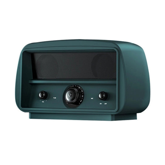 OneDer JY68 Wireless Bluetooth Speaker 3D Surround Stereo FM Radio Music Player Subwoofer(Green) - Desktop Speaker by OneDer | Online Shopping UK | buy2fix