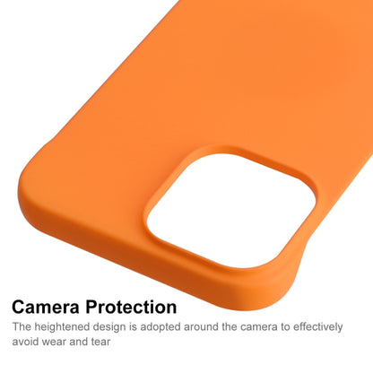 For iPhone 13 ENKAY Matte Frameless PC Phone Case(Orange) - iPhone 13 Cases by ENKAY | Online Shopping UK | buy2fix