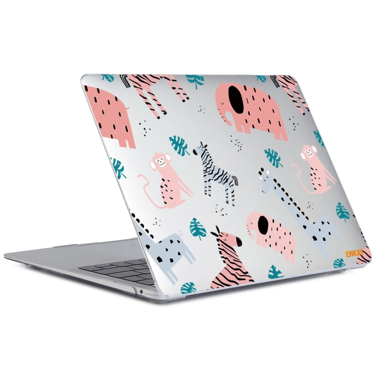 ENKAY Animal Series Pattern Laotop Protective Crystal Case For MacBook Pro 16 inch A2141(Animals No.2) - MacBook Pro Cases by ENKAY | Online Shopping UK | buy2fix