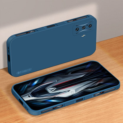 For Xiaomi Redmi K50 Gaming PINWUYO Sense Series Liquid Silicone TPU Phone Case(Blue) - More Brand by PINWUYO | Online Shopping UK | buy2fix