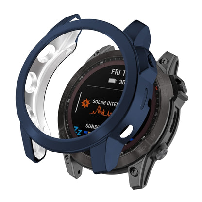 For Garmin Fenix 7 Shockproof TPU Watch Case(Rose Gold) - Watch Cases by buy2fix | Online Shopping UK | buy2fix