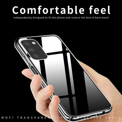 For Samsung Galaxy A03s EU 164.2mm MOFI Ming Series Ultra-thin TPU Phone Case(Transparent) - Galaxy Phone Cases by MOFI | Online Shopping UK | buy2fix