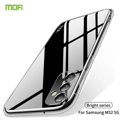 For Samsung Galaxy M52 5G MOFI Ming Series Ultra-thin TPU Phone Case(Transparent) - Galaxy Phone Cases by MOFI | Online Shopping UK | buy2fix