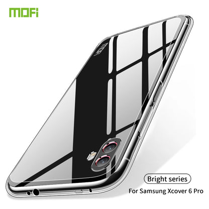 For Samsung Galaxy Xcover6 Pro MOFI Ming Series Ultra-thin TPU Phone Case(Transparent) - Galaxy Phone Cases by MOFI | Online Shopping UK | buy2fix