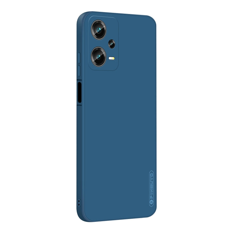 For Xiaomi Redmi Note 12 Pro+ China/Note12 Explorer PINWUYO Sense Series Liquid Silicone TPU Phone Case(Blue) - Xiaomi Cases by PINWUYO | Online Shopping UK | buy2fix