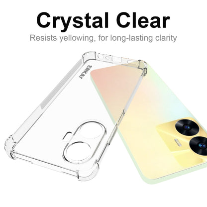 For Realme C55 4G ENKAY Clear TPU Shockproof Anti-slip Phone Case - Realme Cases by ENKAY | Online Shopping UK | buy2fix