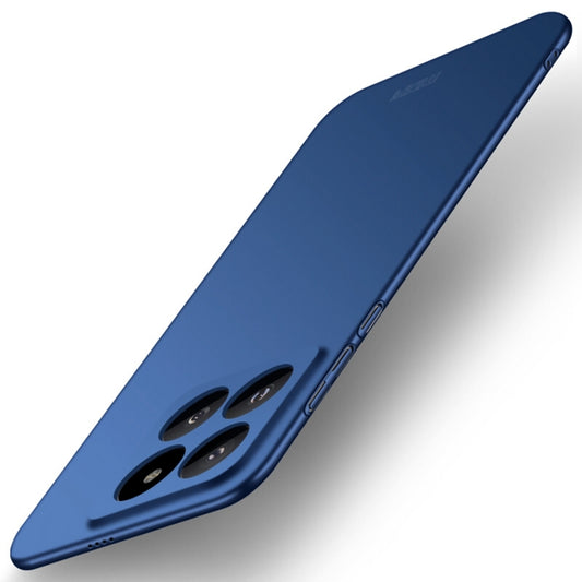 For Xiaomi 14 Pro MOFI Micro-Frosted PC Ultra-thin Hard Phone Case(Blue) - 14 Pro Cases by MOFI | Online Shopping UK | buy2fix