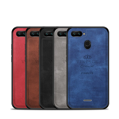 PINWUYO Shockproof Waterproof Full Coverage PC + TPU + Skin Protective Case for Xiaomi Redmi 6(Blue) - Xiaomi Cases by PINWUYO | Online Shopping UK | buy2fix