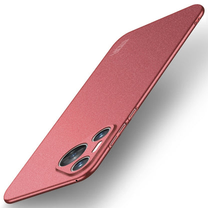 For Huawei Pura 70 Pro MOFI Fandun Series Frosted PC Ultra-thin All-inclusive Phone Case(Red) - Huawei Cases by MOFI | Online Shopping UK | buy2fix