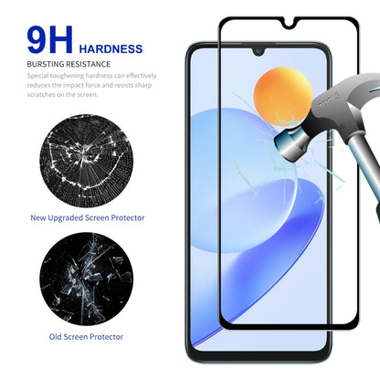 For Honor Play7T / Play6T 10pcsENKAY Hat-Prince Full Glue High Aluminum-silicon Tempered Glass Film - Honor Tempered Glass by ENKAY | Online Shopping UK | buy2fix