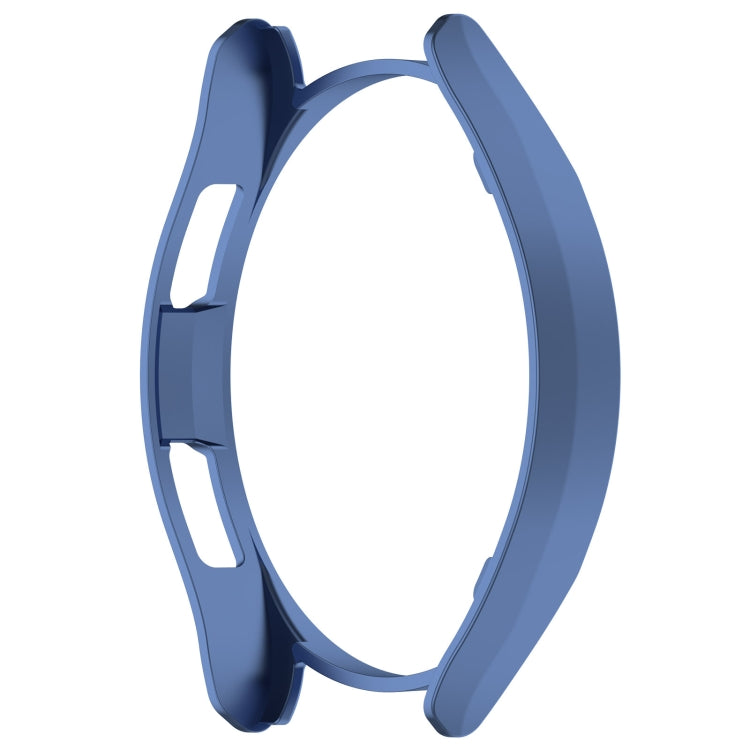 For Samsung Galaxy Watch 6 Classic 43mm Half Coverage Hollow PC Watch Protective Case(Blue) - Watch Cases by buy2fix | Online Shopping UK | buy2fix