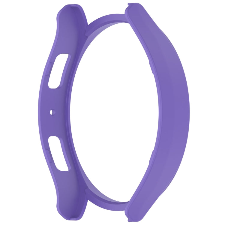 For Samsung Galaxy Watch 6 44mm Half Coverage Hollow PC Watch Protective Case(Purple) - Watch Cases by buy2fix | Online Shopping UK | buy2fix