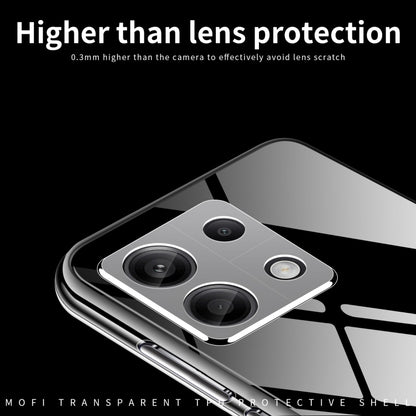 For Xiaomi Redmi Note 13 Pro 4G MOFI Ming Series Ultra-thin TPU Phone Case(Transparent) - Note 13 Pro Cases by MOFI | Online Shopping UK | buy2fix