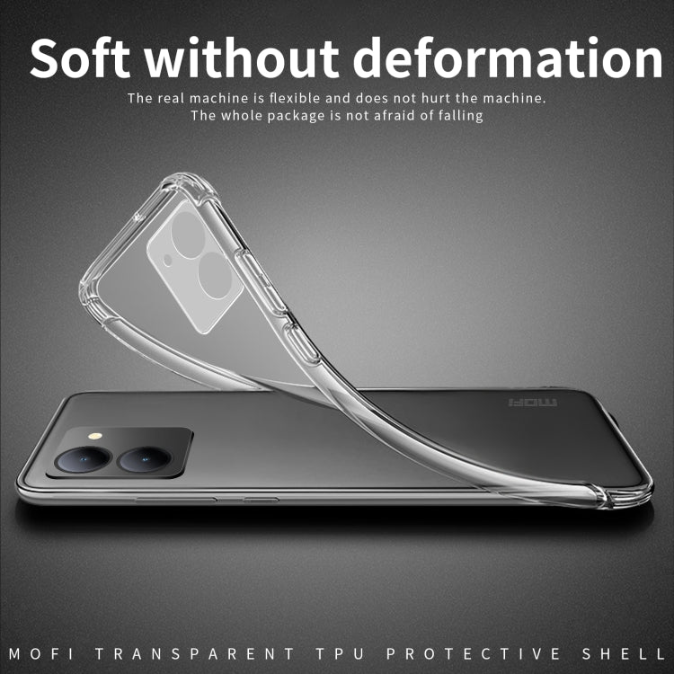 For vivo Y78 / Y78+/ V29 Lite Global MOFI Ming Series Ultra-thin TPU Phone Case(Transparent) - vivo Cases by MOFI | Online Shopping UK | buy2fix