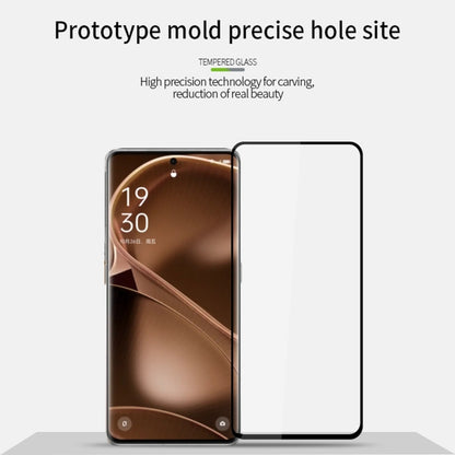 For Xiaomi Poco X6 Pro MOFI 9H 2.5D Full Screen Tempered Glass Film(Black) -  by MOFI | Online Shopping UK | buy2fix