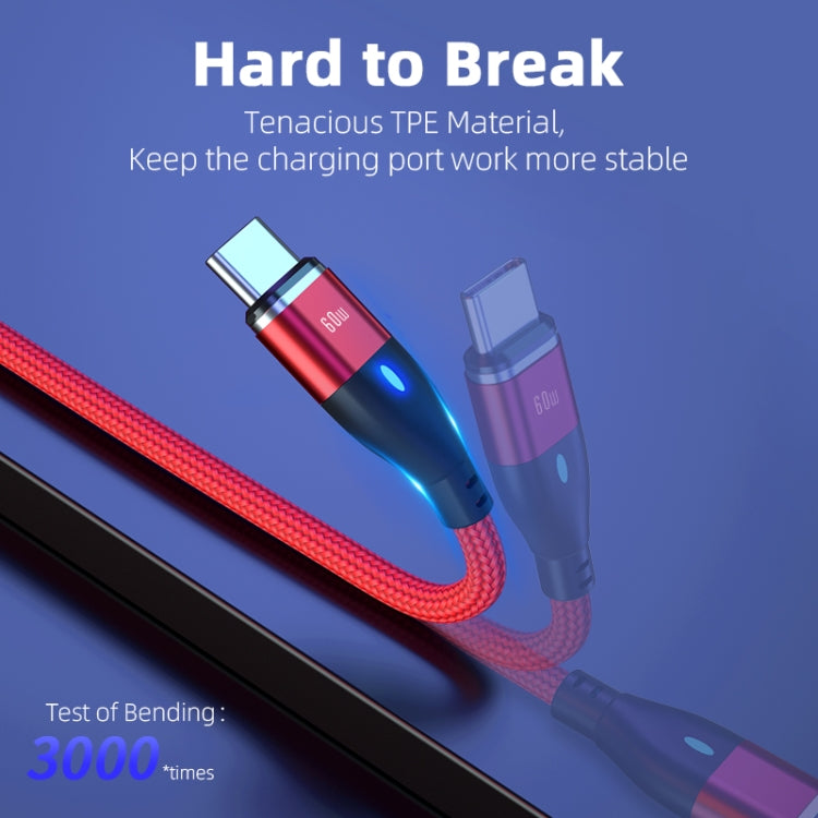 ENKAY 6-in-1 PD60W USB-A / Type-C to Type-C / 8 Pin / Micro USB Magnetic Fast Charging Cable, Cable Length:2m(Purple) - Charging Cable & Head by ENKAY | Online Shopping UK | buy2fix