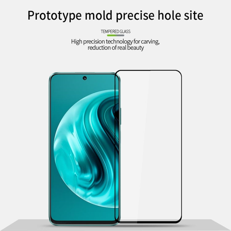 ForHuawei nova 12i PINWUYO 9H 2.5D Full Screen Tempered Glass Film(Black) - Huawei Tempered Glass by PINWUYO | Online Shopping UK | buy2fix