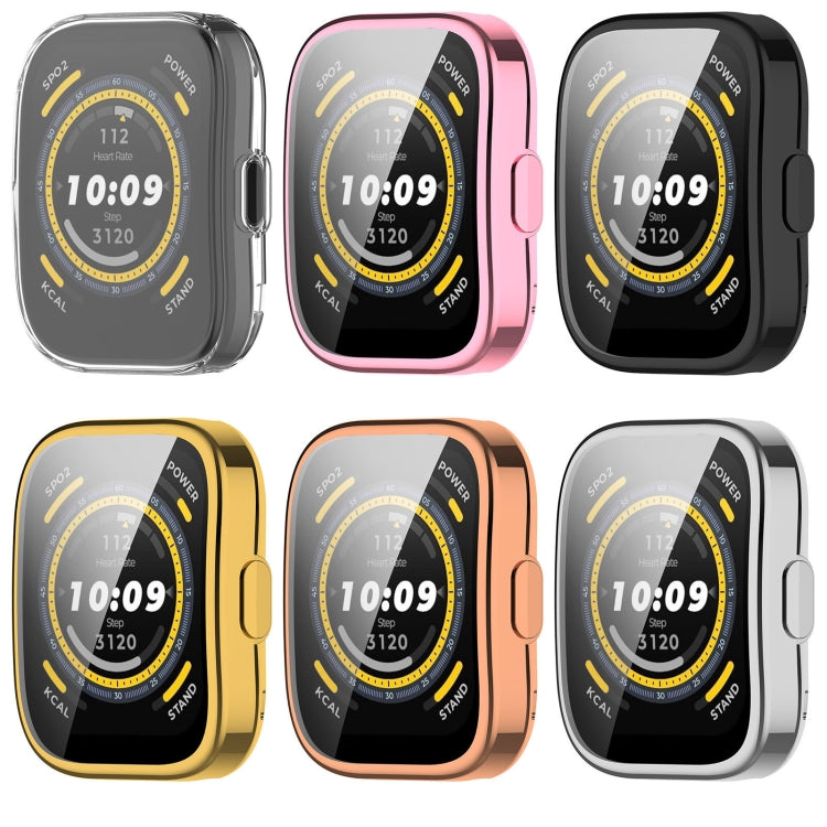 For Amazfit Bip 5 All-Inclusive TPU Protective Case(Gold) - Watch Cases by buy2fix | Online Shopping UK | buy2fix