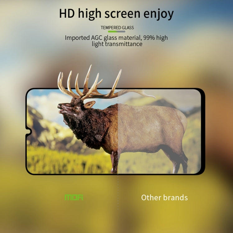 For Huawei Enjoy 70z MOFI 9H 2.5D Full Screen Tempered Glass Film(Black) - Huawei Tempered Glass by MOFI | Online Shopping UK | buy2fix