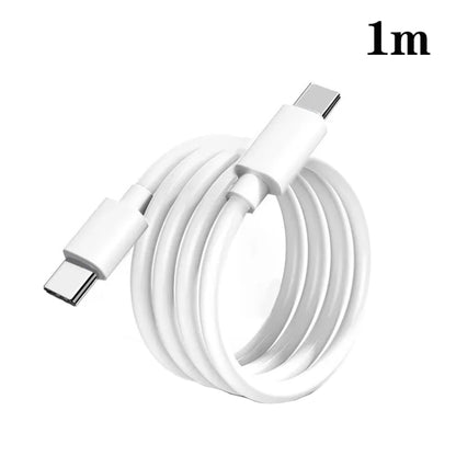 XJ-97 60W 3A USB-C / Type-C to Type-C Fast Charging Data Cable, Cable Length:1m - USB-C & Type-C Cable by buy2fix | Online Shopping UK | buy2fix